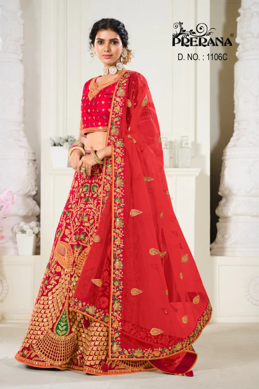 PRERNA 1100 SERIES LEHENGA COLLECTION Anant Tex Exports Private Limited