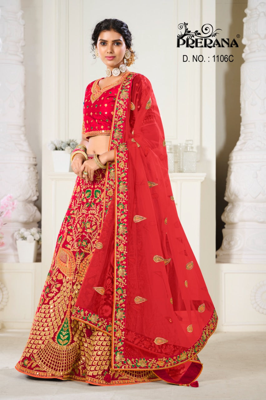 PRERNA 1100 SERIES LEHENGA COLLECTION Anant Tex Exports Private Limited