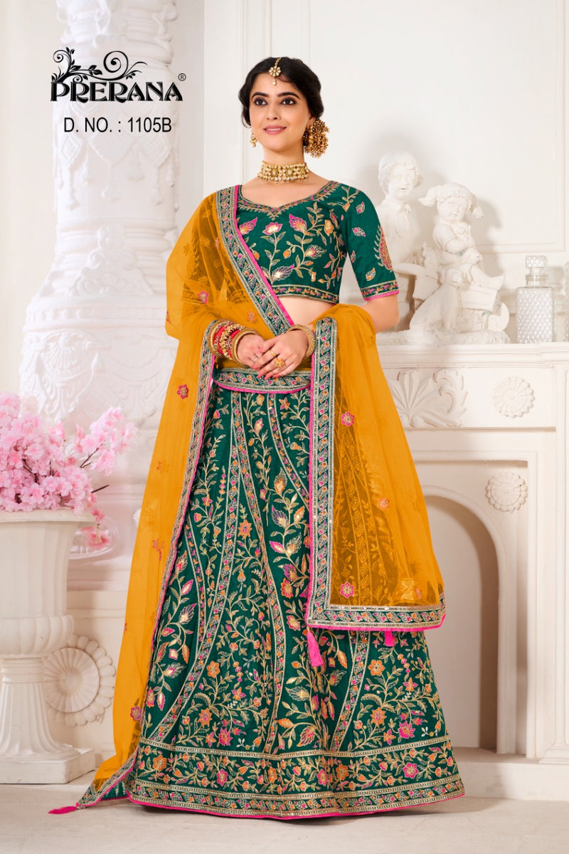 PRERNA 1100 SERIES LEHENGA COLLECTION Anant Tex Exports Private Limited