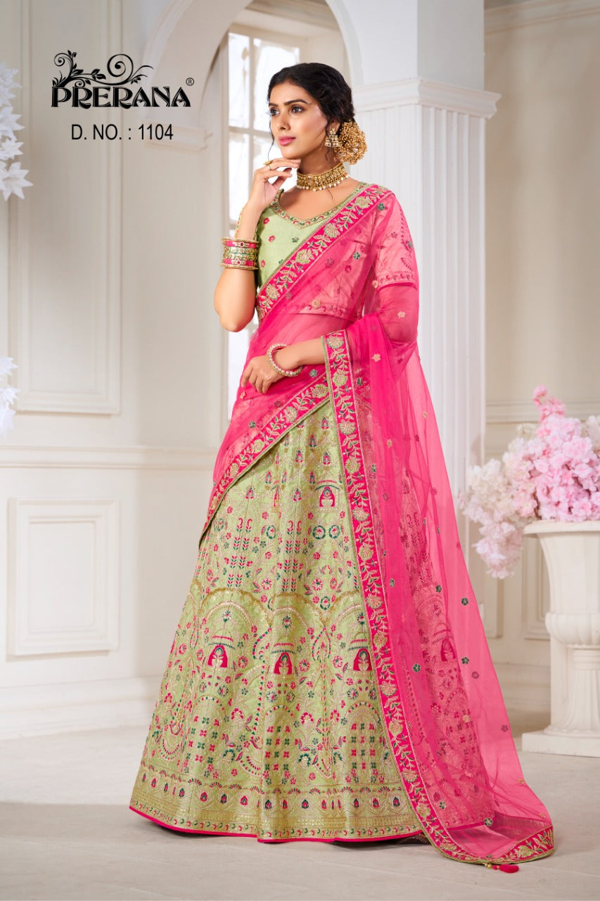 PRERNA 1100 SERIES LEHENGA COLLECTION Anant Tex Exports Private Limited