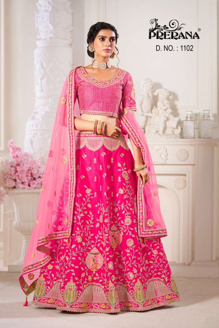 PRERNA 1100 SERIES LEHENGA COLLECTION Anant Tex Exports Private Limited
