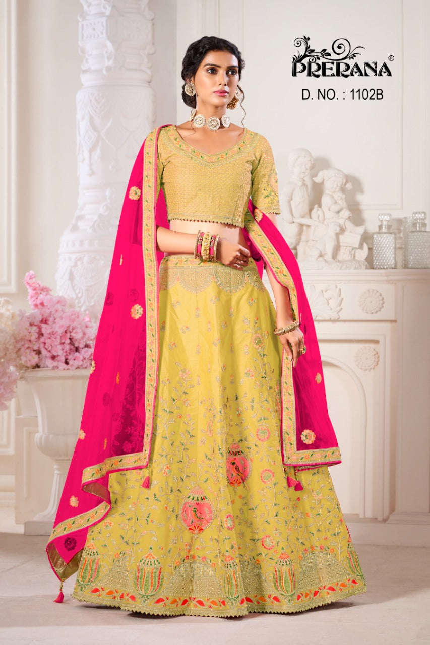 PRERNA 1100 SERIES LEHENGA COLLECTION Anant Tex Exports Private Limited
