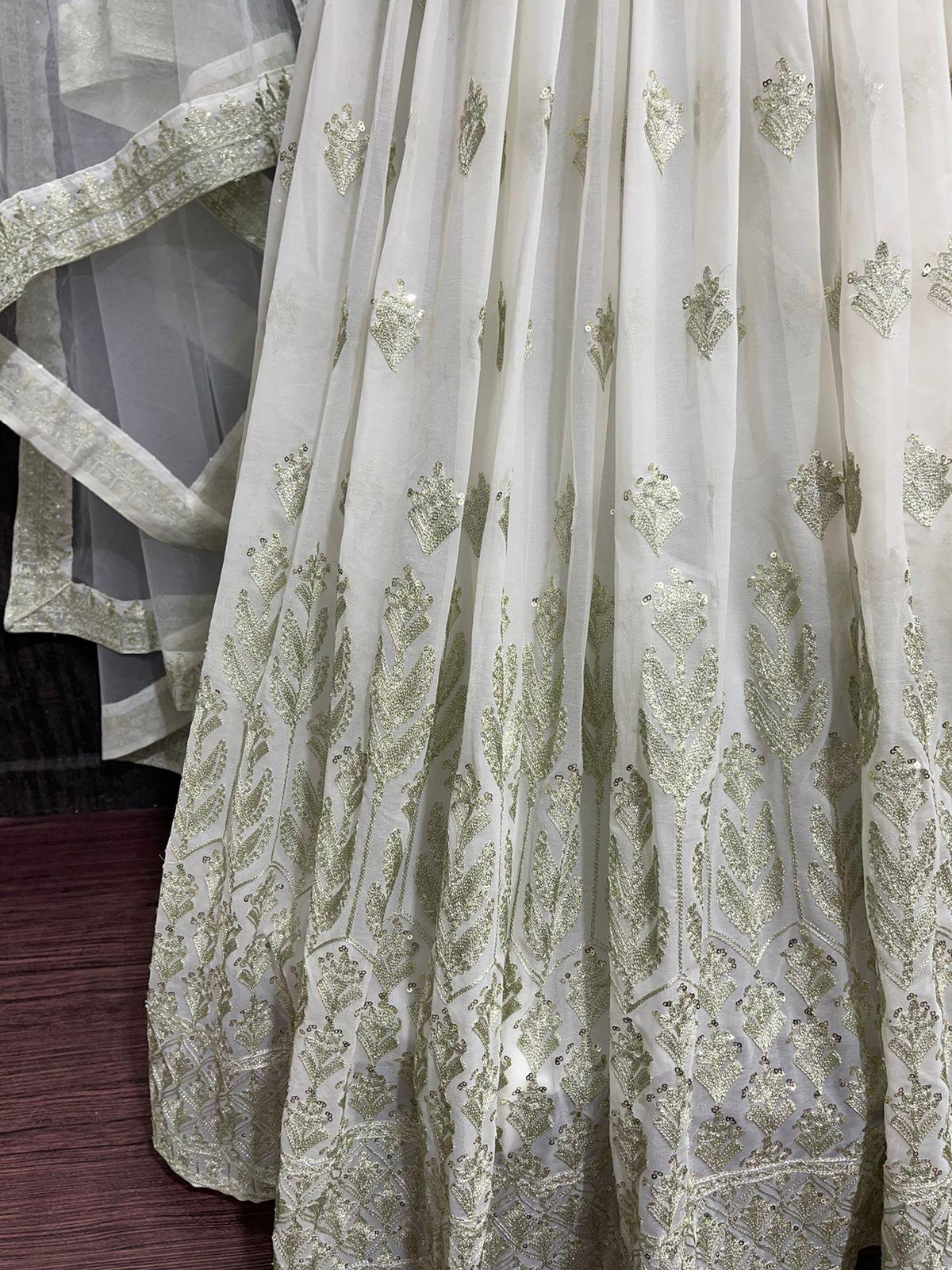 New Designer K Georgette Gown With Dupatta Anant Tex Exports Private Limited