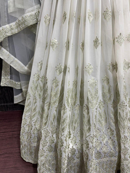 New Designer K Georgette Gown With Dupatta Anant Tex Exports Private Limited