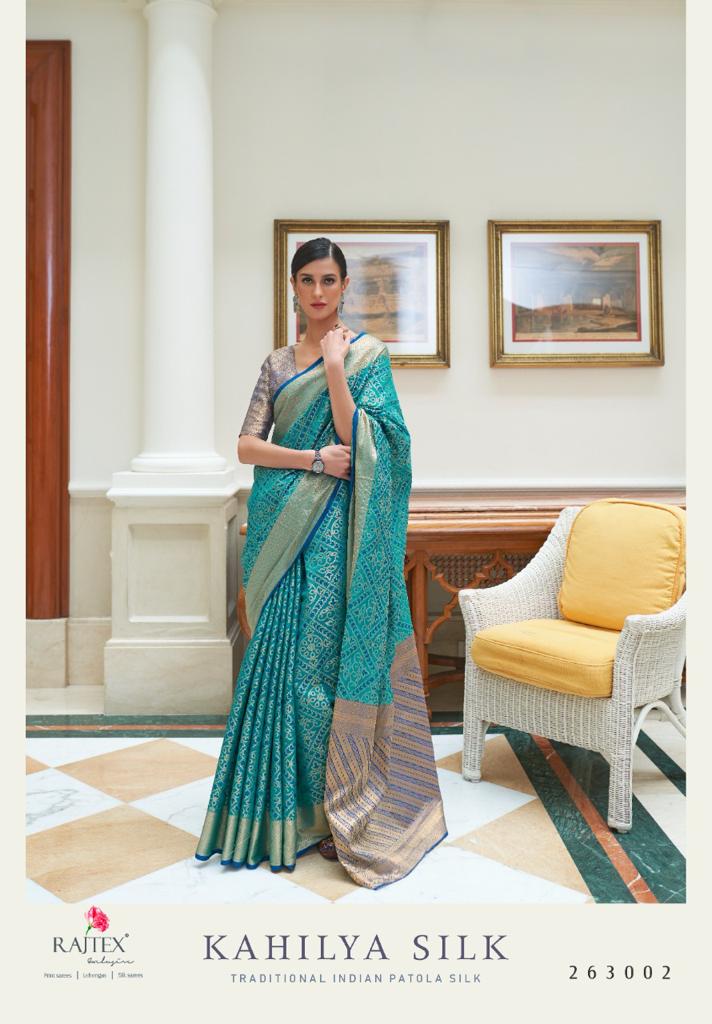 RajTex Kahilya Traditional Indian Patola Silk Saree Anant Tex Exports Private Limited