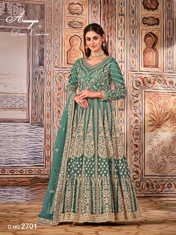 AANAYA 2700 SERIES VOL-127 DESIGNER LEHENGA Anant Tex Exports Private Limited