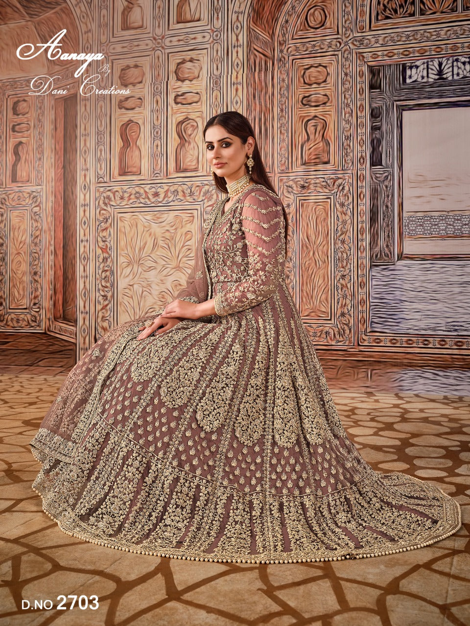 AANAYA 2700 SERIES VOL-127 DESIGNER LEHENGA Anant Tex Exports Private Limited