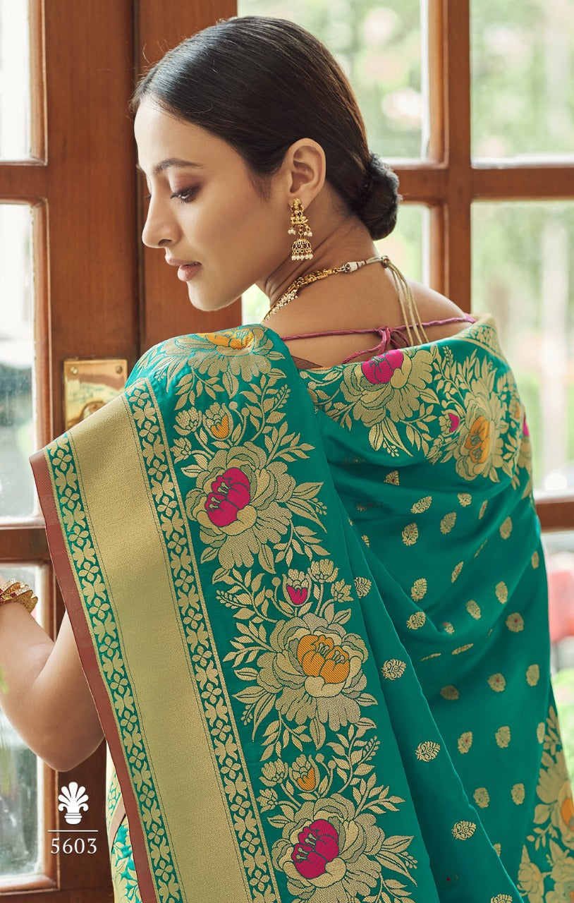 Anubhuti Soft Banarasi Silk Weaving Saree Anant Tex Exports Private Limited
