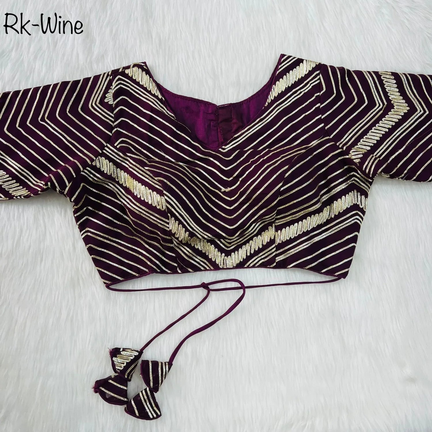Designer Georgette Gota patti Blouse Anant Tex Exports Private Limited