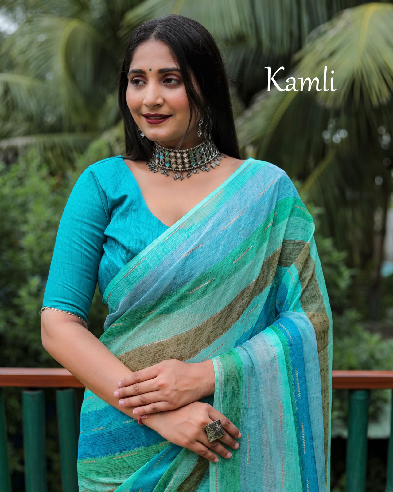Kamli Chiffon Silky Saree Anant Tex Exports Private Limited