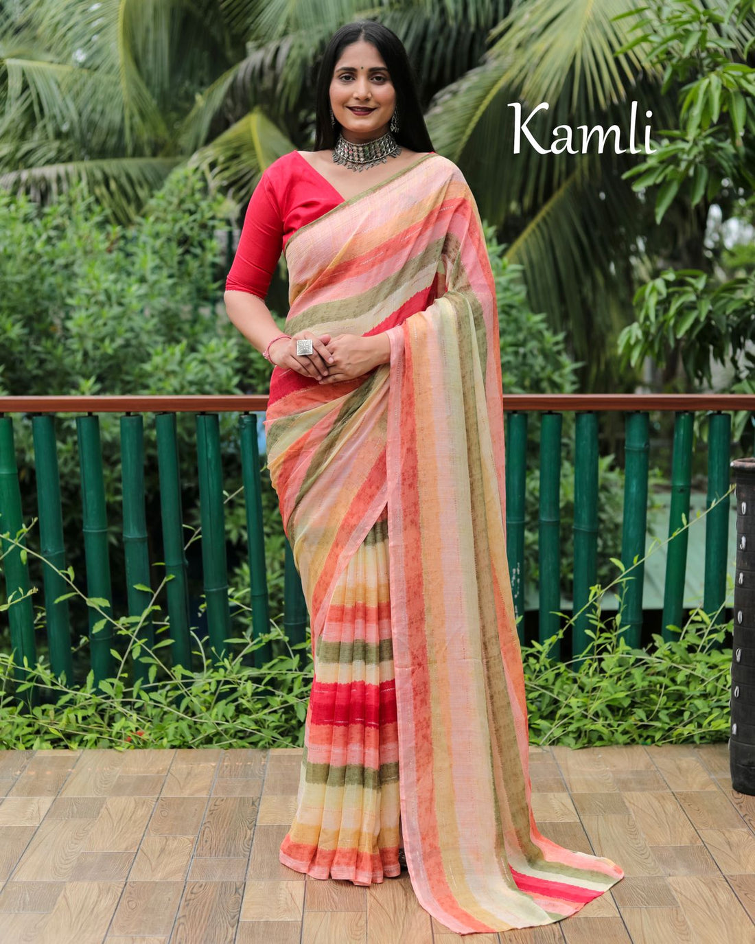 Kamli Chiffon Silky Saree Anant Tex Exports Private Limited