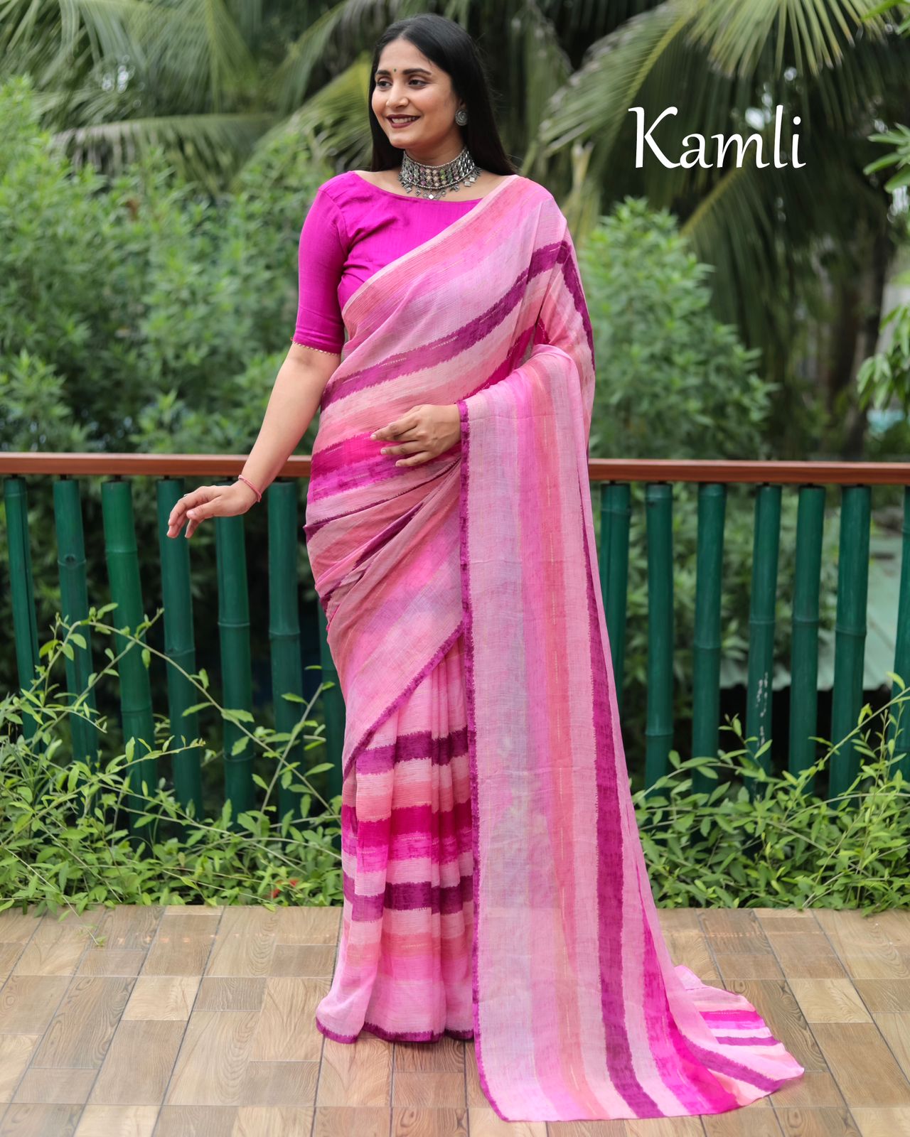 Kamli Chiffon Silky Saree Anant Tex Exports Private Limited