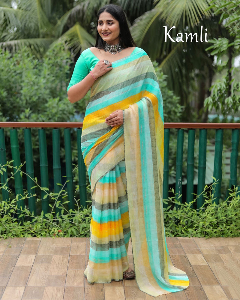 Kamli Chiffon Silky Saree Anant Tex Exports Private Limited
