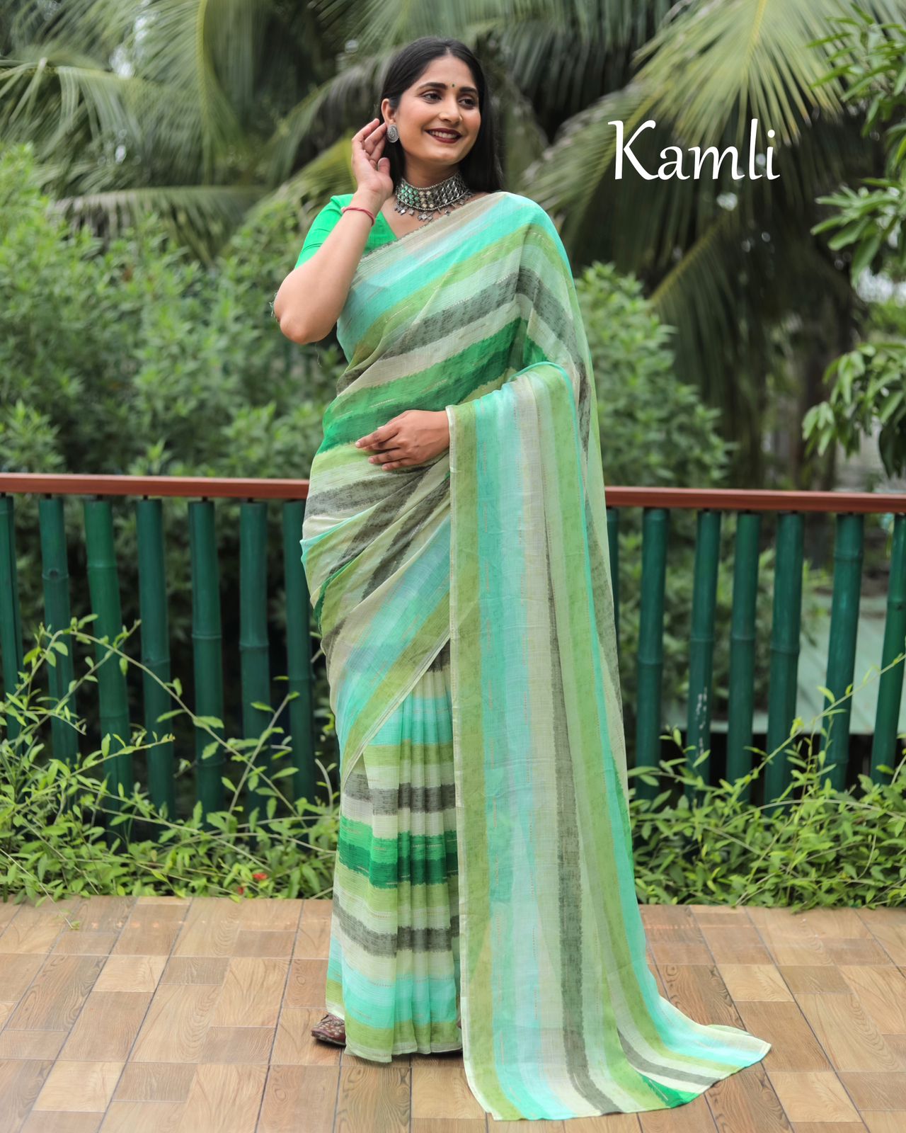 Kamli Chiffon Silky Saree Anant Tex Exports Private Limited