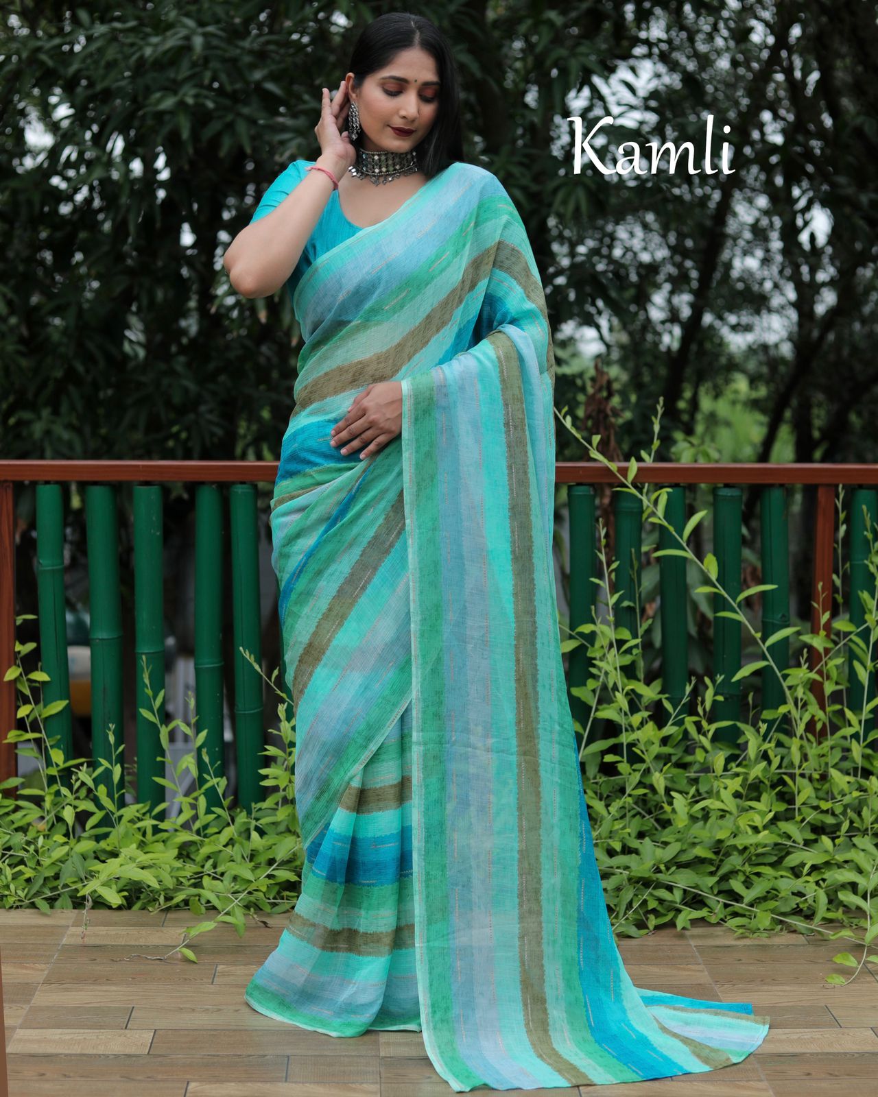Kamli Chiffon Silky Saree Anant Tex Exports Private Limited