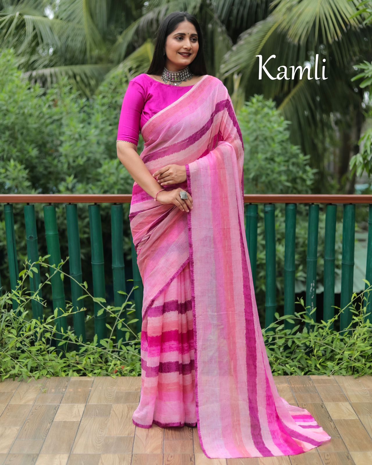 Kamli Chiffon Silky Saree Anant Tex Exports Private Limited