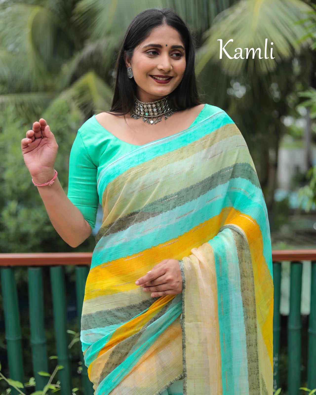 Kamli Chiffon Silky Saree Anant Tex Exports Private Limited
