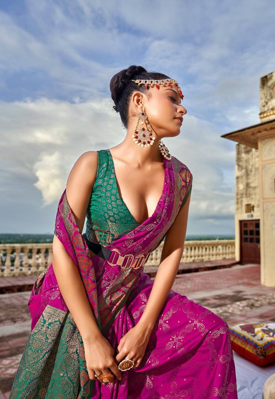 RajPath Mahek Soft Patola Silk weaving Saree Anant Tex Exports Private Limited