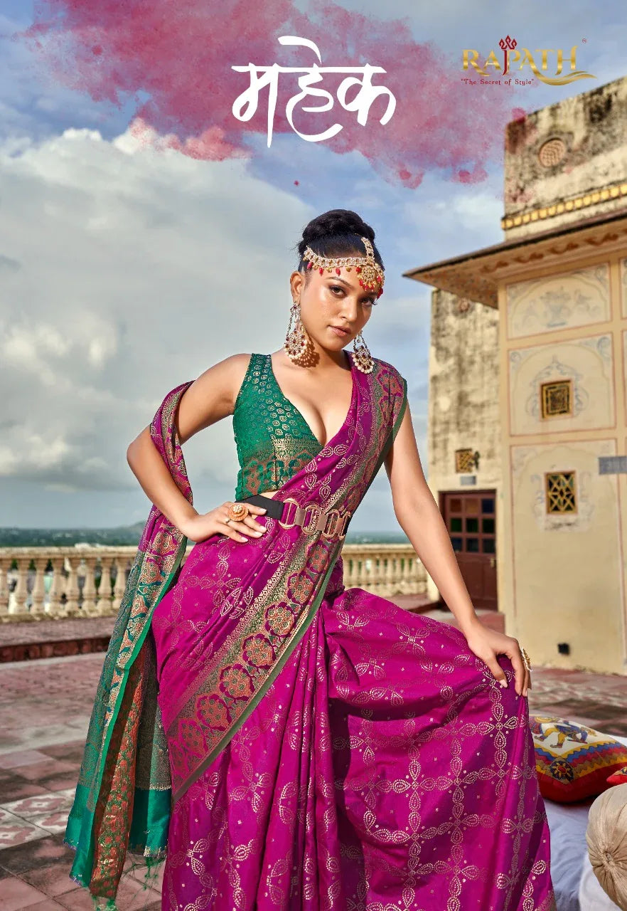 RajPath Mahek Soft Patola Silk weaving Saree Anant Tex Exports Private Limited
