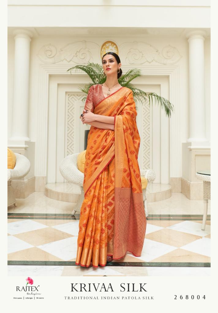 RAJTEX KRIVIA SILK 268000 SERIES SAREE Anant Tex Exports Private Limited