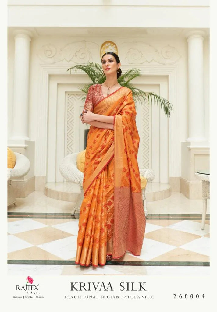 RAJTEX KRIVIA SILK 268000 SERIES SAREE Anant Tex Exports Private Limited