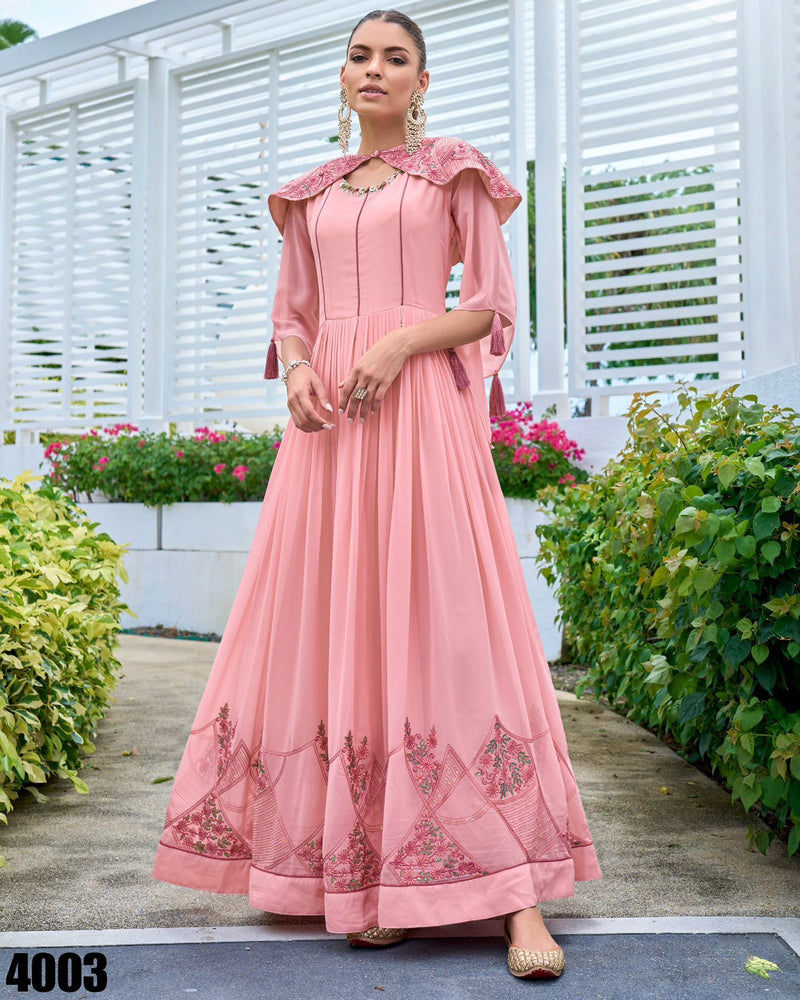 HEAVY GEORGETTE WITH HEAVY EMBROIDERY DESIGNER GWON Anant Tex Exports Private Limited