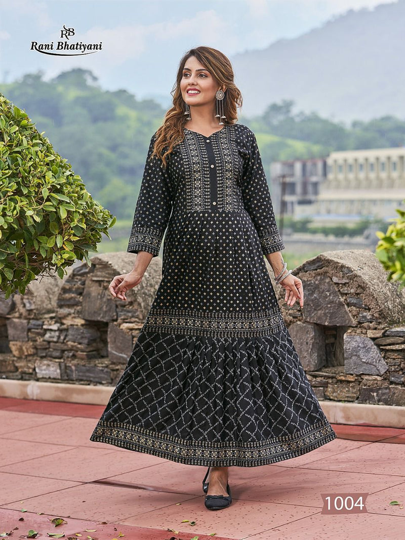 RANI BHATIYANI APSARA VOL 1 KURTI Anant Tex Exports Private Limited