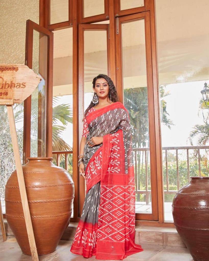 BARKHA COTTON PRINT SAREE Anant Tex Exports Private Limited