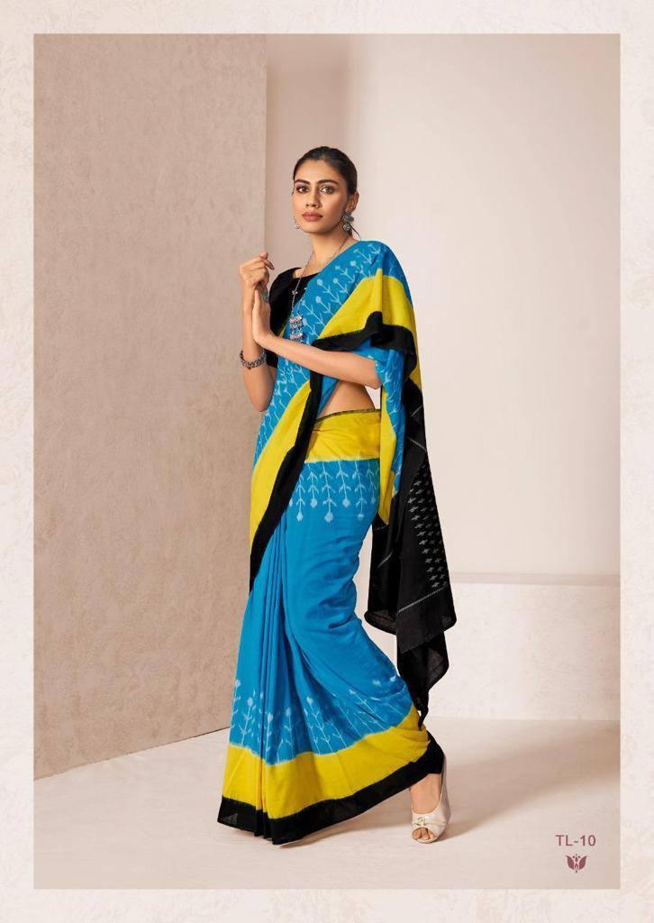 BARKHA COTTON PRINT SAREE Anant Tex Exports Private Limited