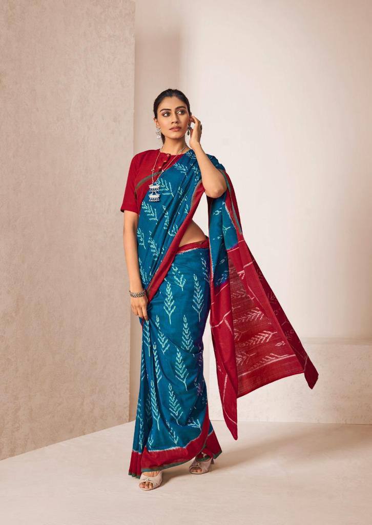 BARKHA COTTON PRINT SAREE Anant Tex Exports Private Limited