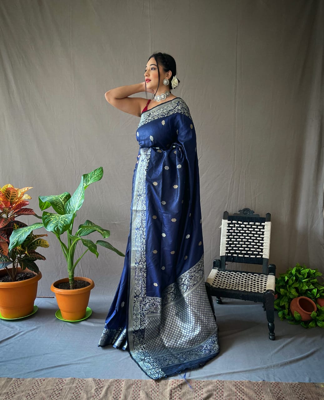 Riwaz Soft Silk Saree Anant Tex Exports Private Limited