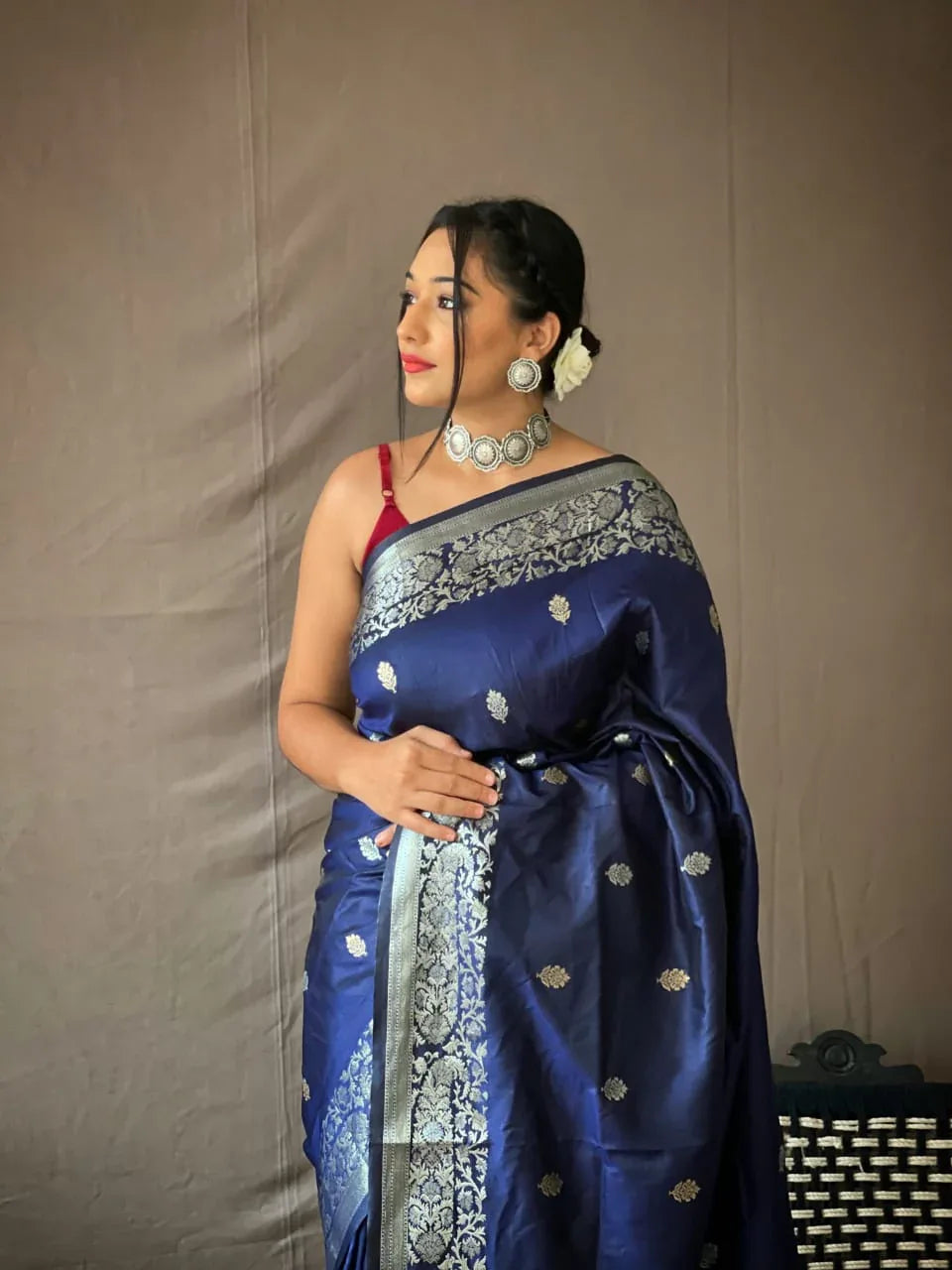 Riwaz Soft Silk Saree Anant Tex Exports Private Limited