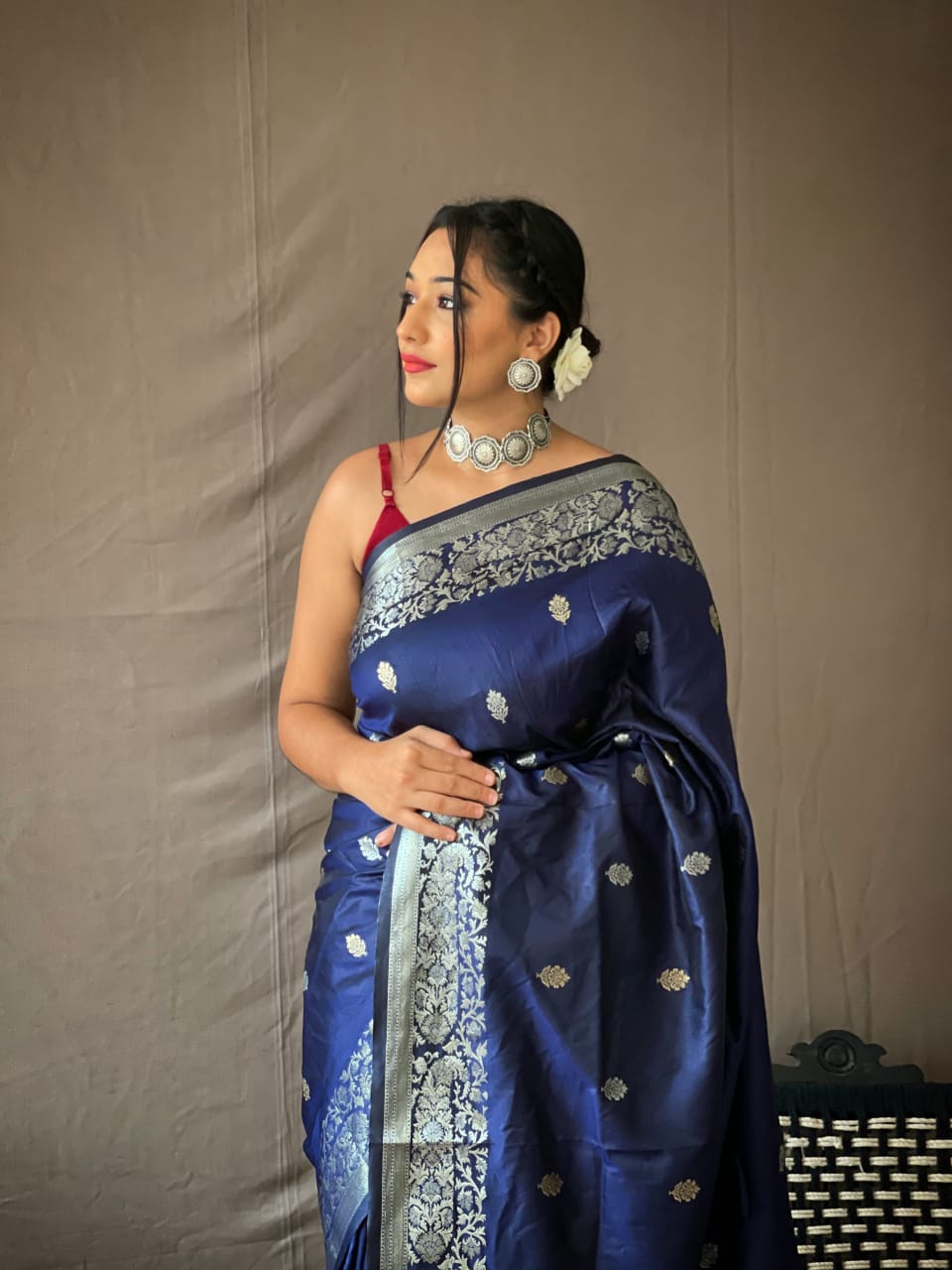 Riwaz Soft Silk Saree Anant Tex Exports Private Limited