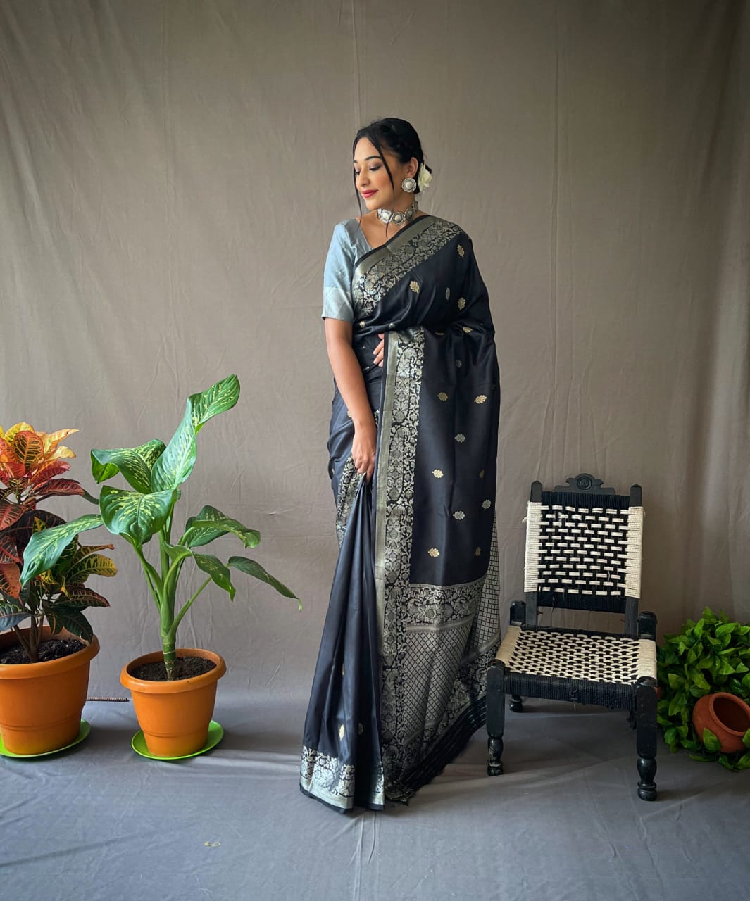 Riwaz Soft Silk Saree Anant Tex Exports Private Limited