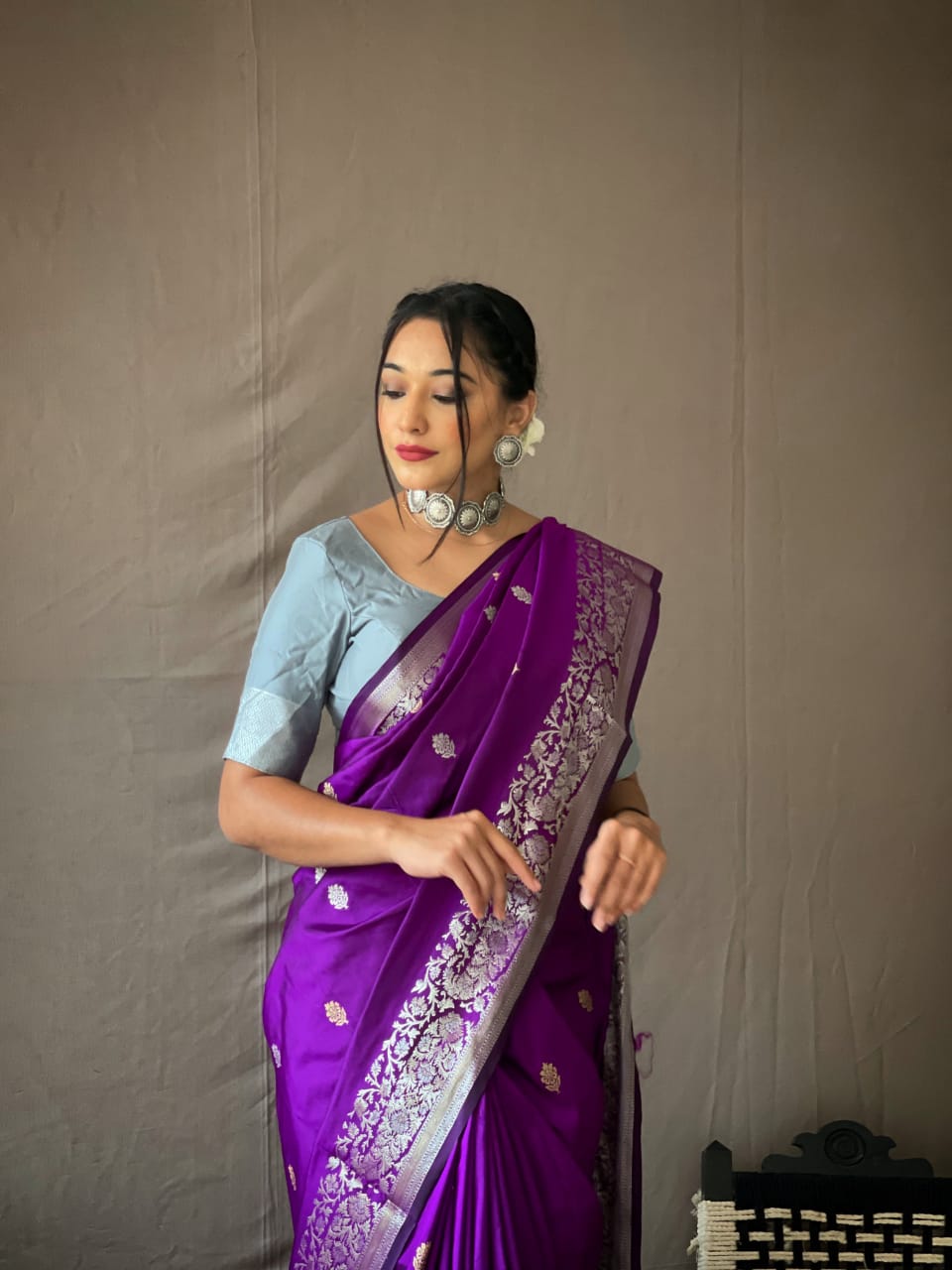 Riwaz Soft Silk Saree Anant Tex Exports Private Limited