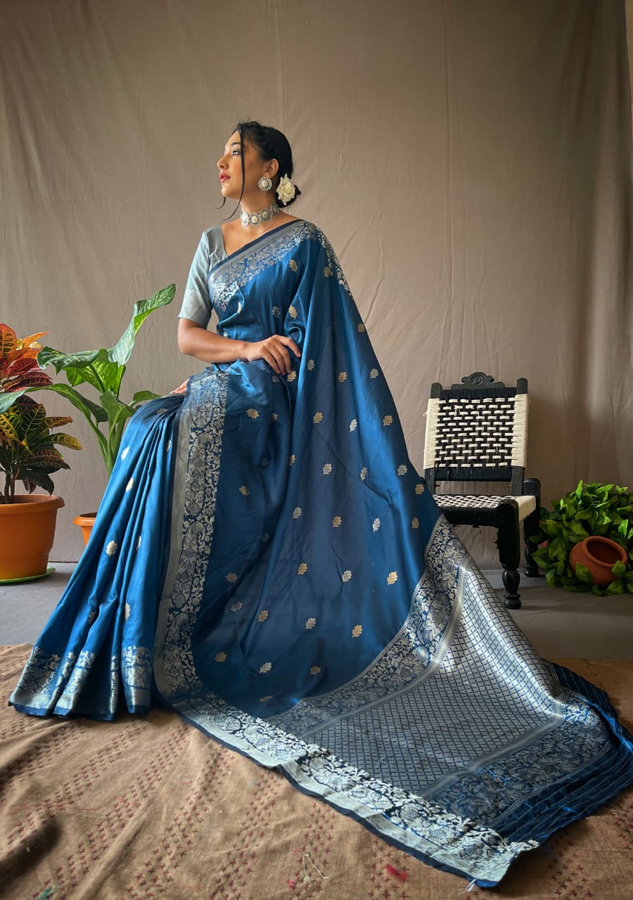 Riwaz Soft Silk Saree Anant Tex Exports Private Limited