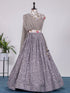 Western Wear Gray Lehenga Choli Anant Tex Exports Private Limited