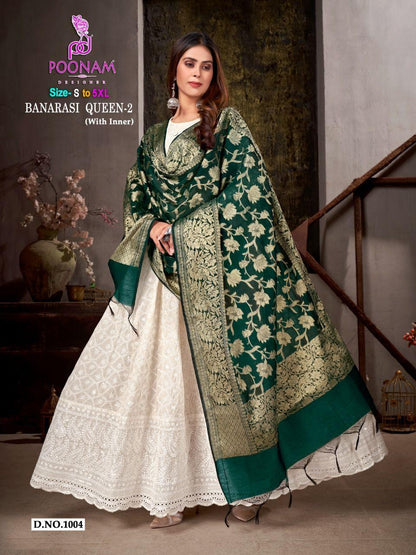 POONAM DESIGNER BANARASI GOWN Anant Tex Exports Private Limited