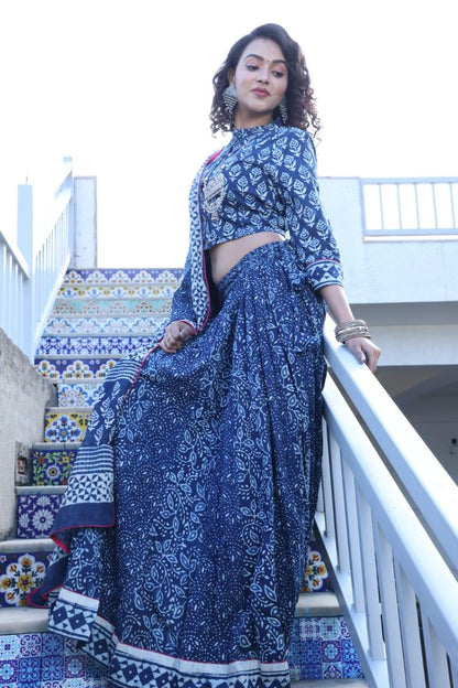 Designer Top &amp; skirt Printed Lehenga Anant Tex Exports Private Limited