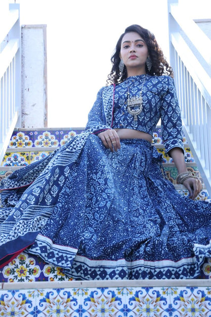 Designer Top &amp; skirt Printed Lehenga Anant Tex Exports Private Limited