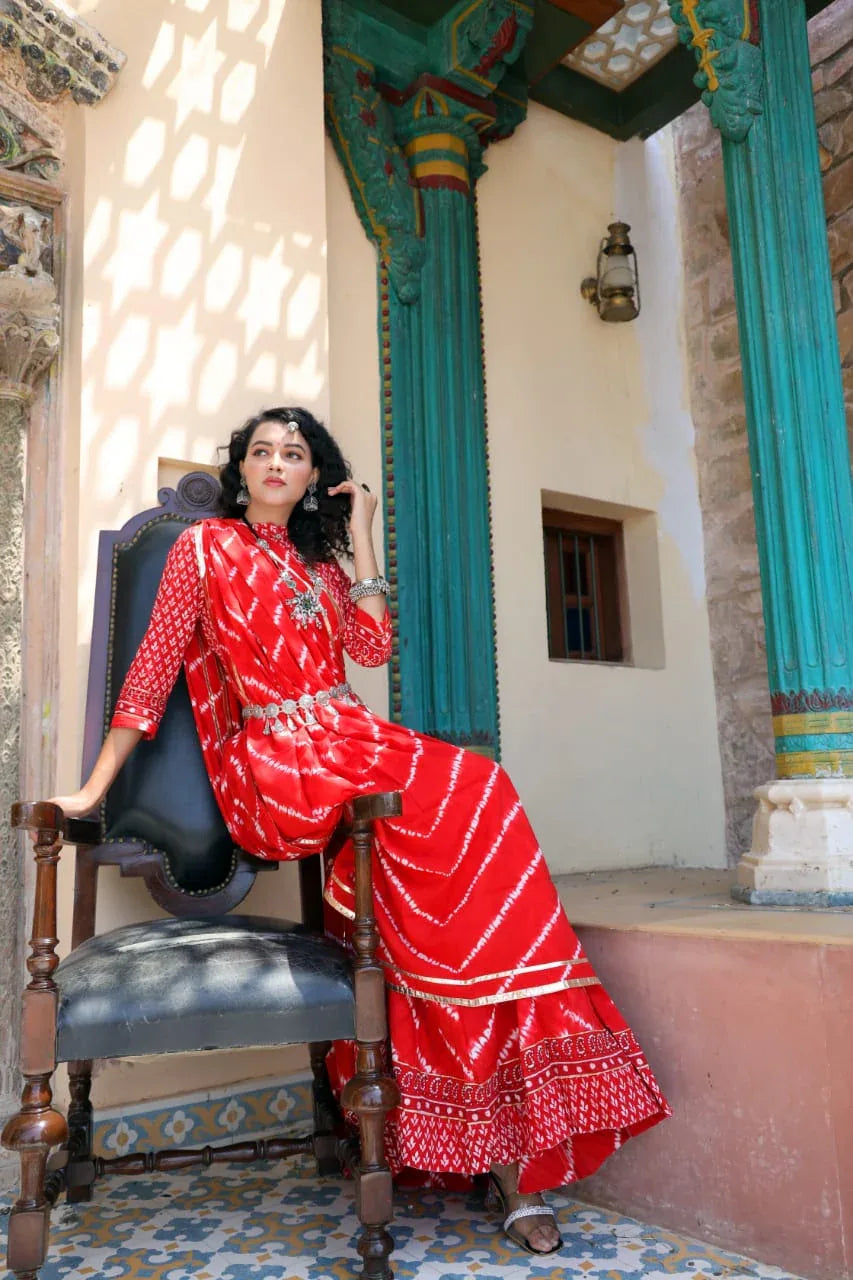 Designer Top &amp; skirt Printed Lehenga Anant Tex Exports Private Limited