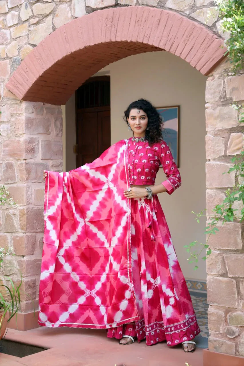 Designer Top &amp; skirt Printed Lehenga Anant Tex Exports Private Limited