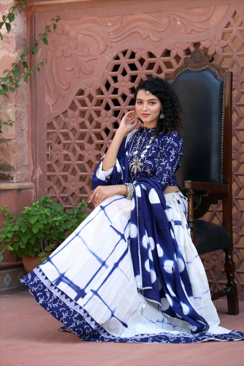 Designer Top &amp; skirt Printed Lehenga Anant Tex Exports Private Limited
