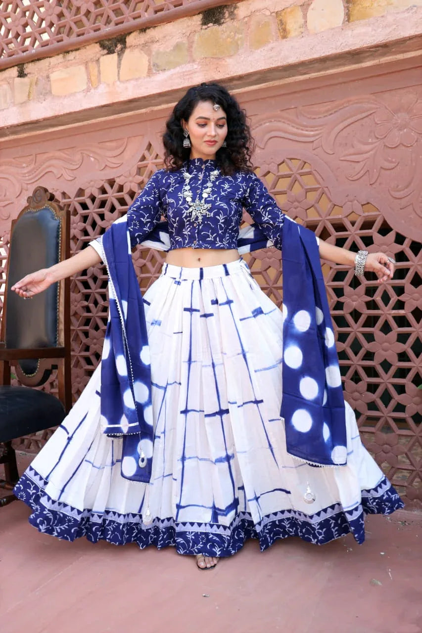 Designer Top &amp; skirt Printed Lehenga Anant Tex Exports Private Limited