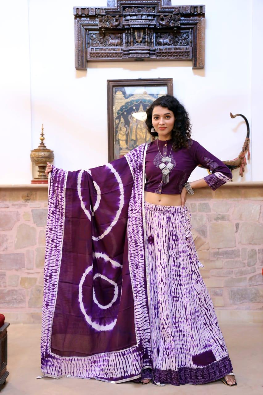 Designer Top &amp; skirt Printed Lehenga Anant Tex Exports Private Limited