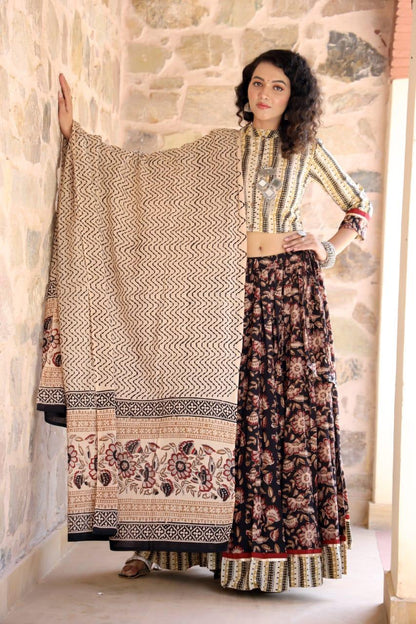 Designer Top &amp; skirt Printed Lehenga Anant Tex Exports Private Limited