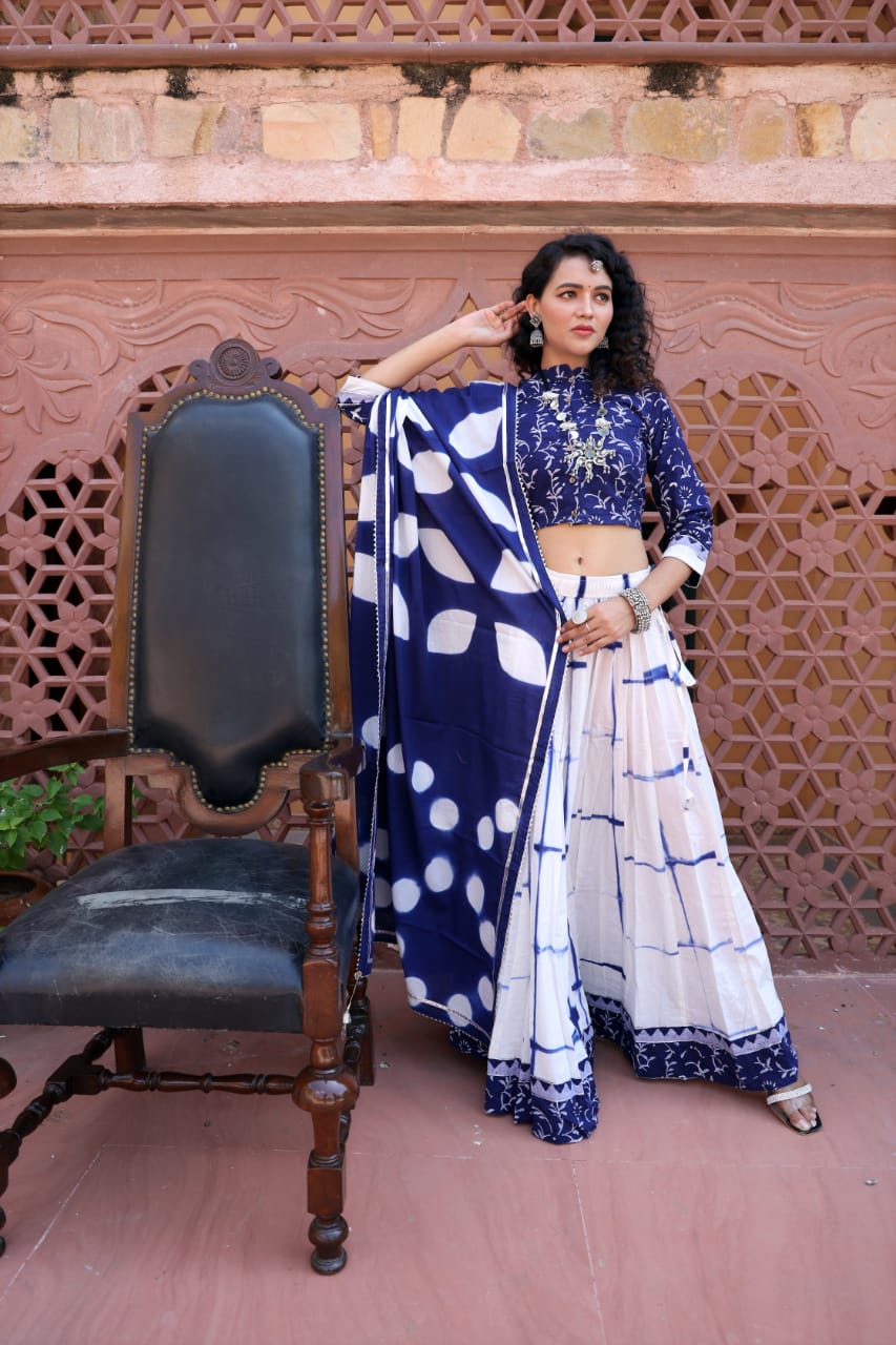 Designer Top & skirt Printed Lehenga Anant Tex Exports Private Limited
