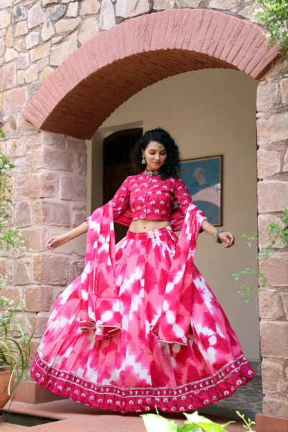 Designer Top &amp; skirt Printed Lehenga Anant Tex Exports Private Limited
