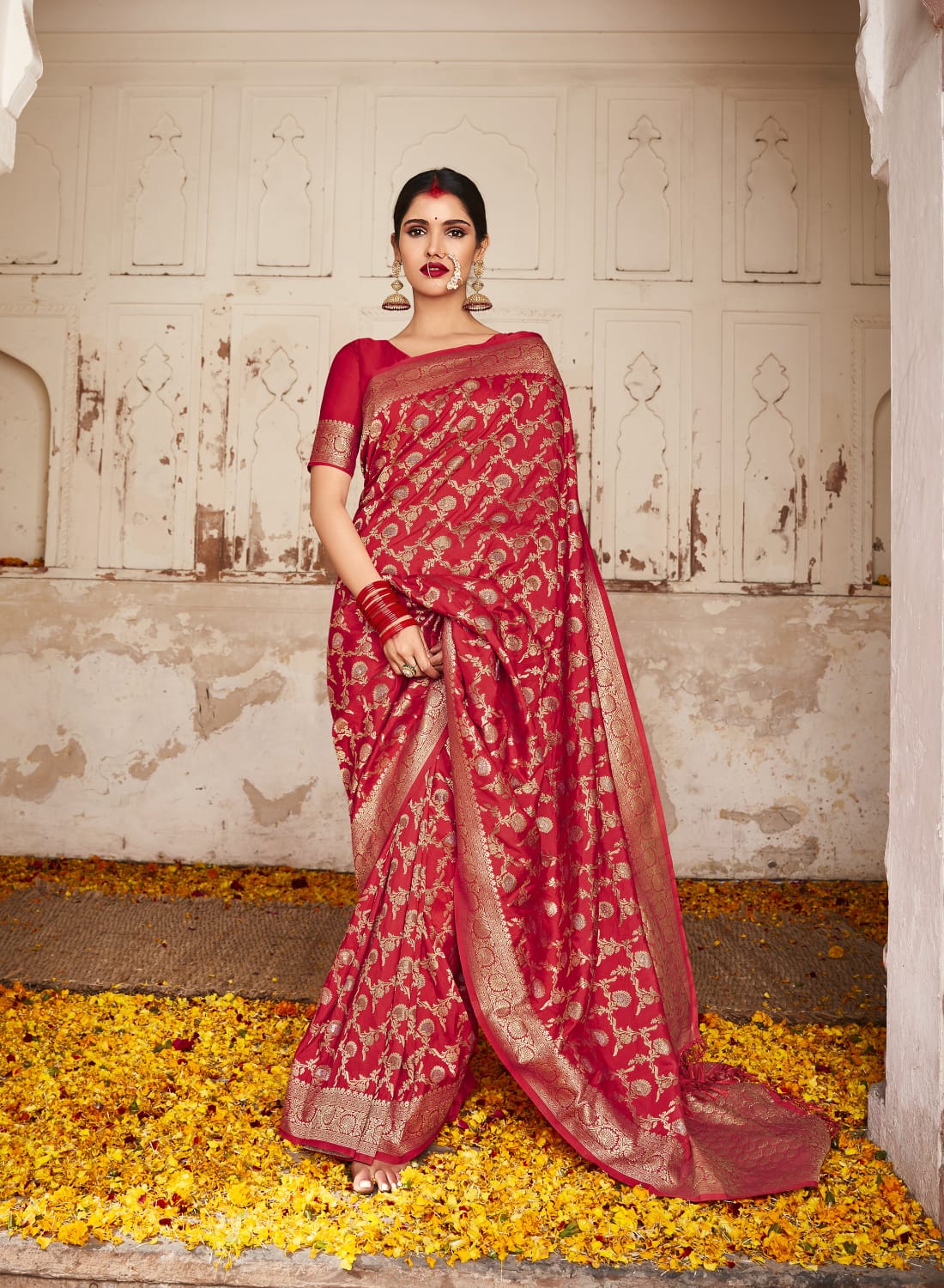 RajPath Aadrika Pure Dola Silk Saree Anant Tex Exports Private Limited