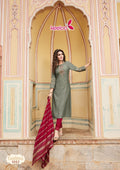 Garima -1 Viscose Stripe Kurti Anant Tex Exports Private Limited